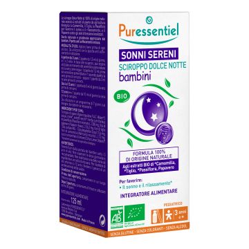 Puressentiel sciroppo dolce notte bambini bio 125 ml
