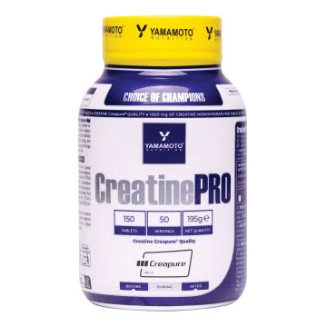 Yamamoto nutrition creatine pro creapure quality 150 tavolette