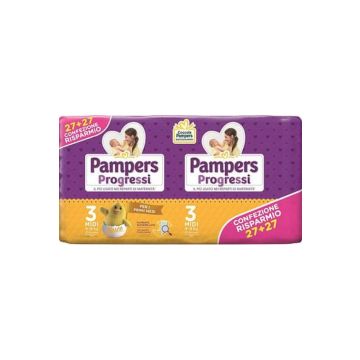 Pampers Progressi Midi 54pezzi 0239