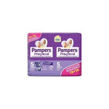 Pampers progressi larg 38 pezzi 0245
