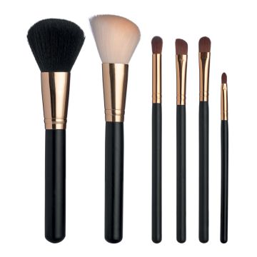 Trouss 13 set completo di 6 pennelli per viso e occhi + cofanetto porta pennelli