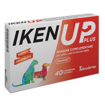 Iken Up Plus Gatti E Cani Piccola Taglia 40 Compresse   Nuovo Formato