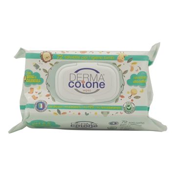 Dermacotone Salviettine Avena Calendula 72 Pezzi