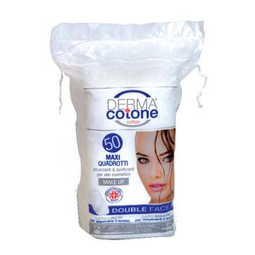 Dermacotone Quadrotti Maxi 50 Pezzi