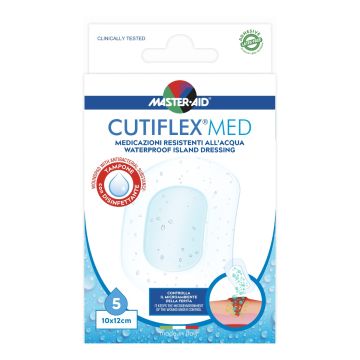 Master-Aid Cutiflex Med 10x12 cm 5 Pezzi
