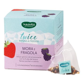 Infuso twice mora e fragola filtroscrigno 15 filtri 3,5 g