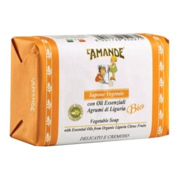 L'amande marseille sapone vegetale agrumi di liguria 200 g