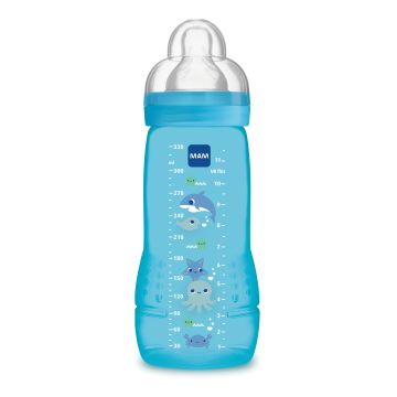 Mam easy active biberon 330ml maschio