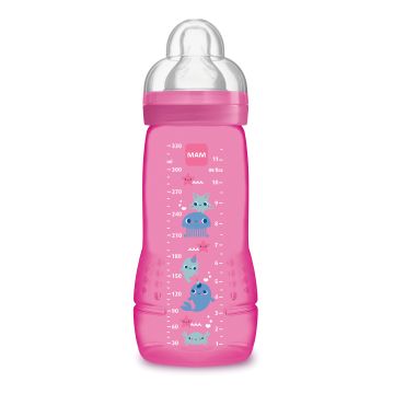 Mam bib.easy active girl 330ml