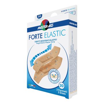Cerotto master-aid elastic 20 pezzi 2 formati