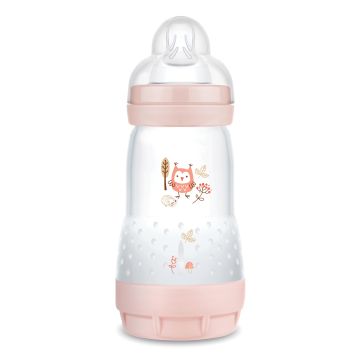 Mam biberon easy start 260ml confezione doppia femmina