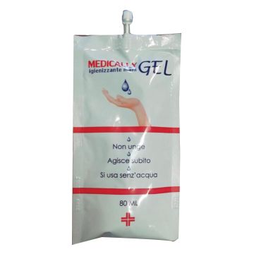 Gel igienizzante mani busta 80 ml