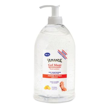 L'amande gel igien.mani 500ml