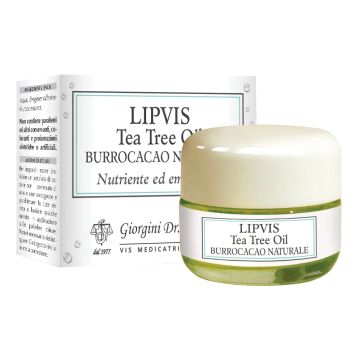 Lipvis tea tree oil burrocacao naturale 15 ml