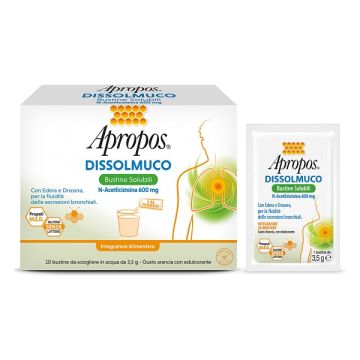 Apropos dissolmuco 10 bustine solubili