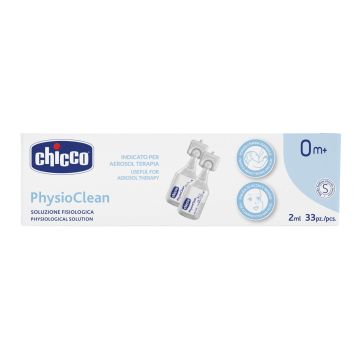 Chicco soluzione physioclean 2 ml 33 pezzi