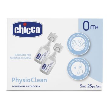 Chicco Physioclean Soluzione Fisiologica 25 Pezzi Da 5ml