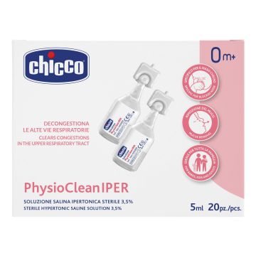 Chicco soluzione hypertonic 5 ml 20 pezzi