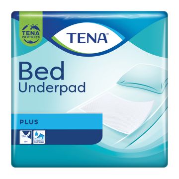 Traversa per incontinenza tena bed plus 60x40cm 40 pezzi