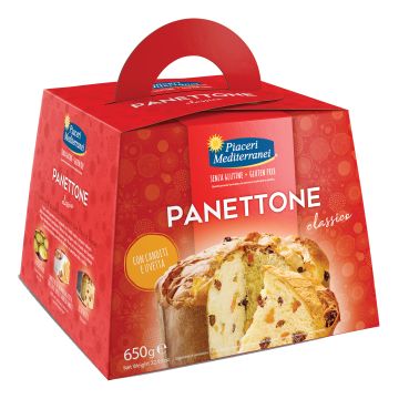 Piaceri mediterranei panettone 650 g
