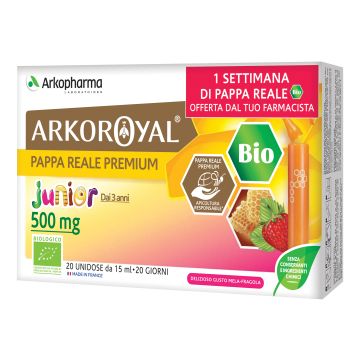 Arkoroyal pappa reale 500mg bio 20 fialoidi promo