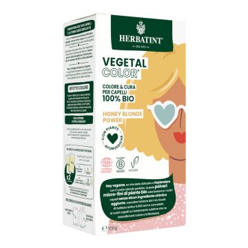 Herbatint vegetal color honey blond power ita 100 g
