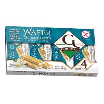 Wafer gusto vaniglia 4x45 g