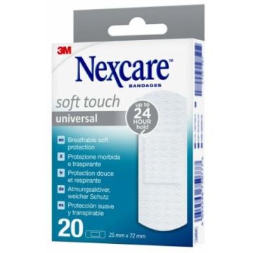 Cerotto preparato 3m nexcare soft n0520ns-1 25x72mm