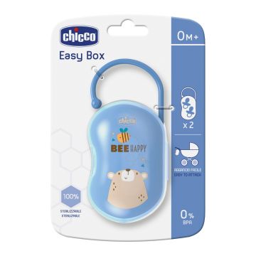 Chicco porta succhietto boy per due pezzi