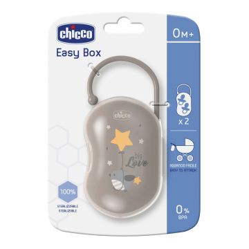 Chicco porta succhietto neutro per due pezzi