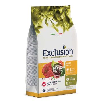 Exclusion Cane Mediterraneo Adulto Large Manzo 12 Kg