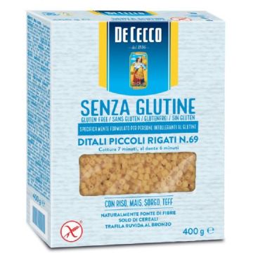 De cecco ditali piccoli rigati n69 400 g