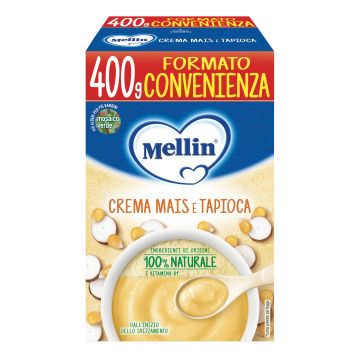 Mellin crema mais/tapioca 400g