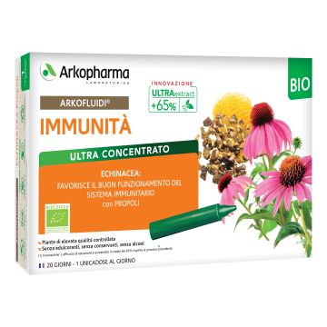 Arkofluidi immunita' propoli echinacea 20 fialoidi 15 ml