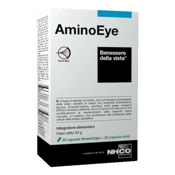 Nhco aminoeye 20 capsule green caps + 20 capsule molli