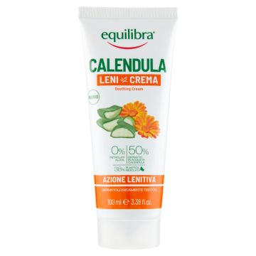 Equilibra Calendula Crema Lenitiva per Pelli Secche e Screpolate 100 ml