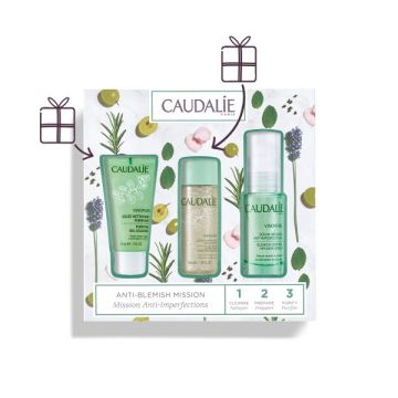 Caudalie cofanetto vinopure 1/2/3
