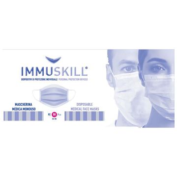 Immuskill mascherina chirurgica 50 pezzi