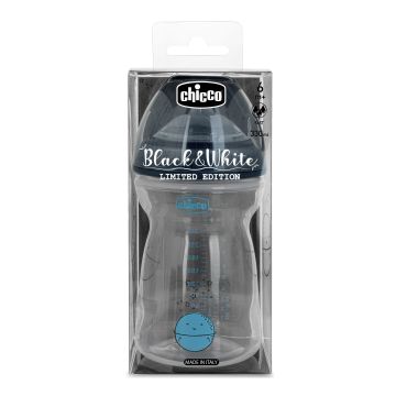Chicco biberon nuova formula black&white 330 ml