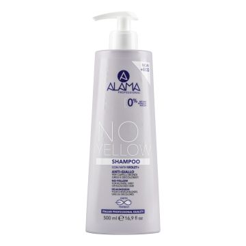 Alama no-yellow shampoo per capelli biondi grigi o decolorati 500 ml