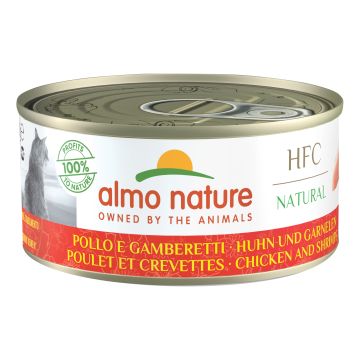 Natural pollo e gamberetti 150 g