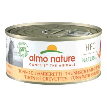 Natural tonno e gamberetti 150 g