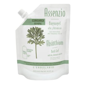 Assenzio bagnoschiuma ricarica 500 ml