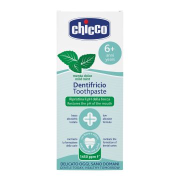 Chicco dentifricio menta 6 anni+