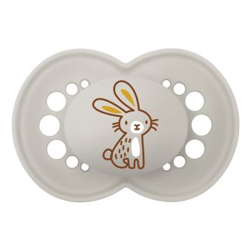 Mam original 6+ silicone confezione doppia neutro