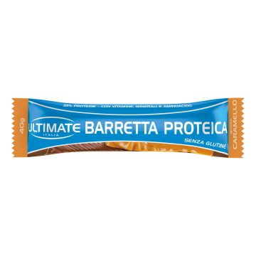 Ultimate italia barretta proteica caramello 1 pezzo