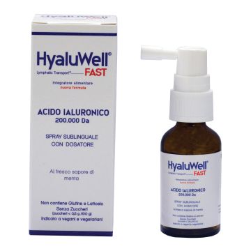 Hyaluwell fast spray sublinguale 20 ml