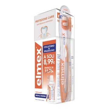 Special pack elmex protezione carie collutorio 400 ml + spazzolino