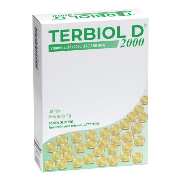 Terbiol d 2000 30 capsule soft gel