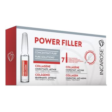 Incarose power filler collagene 7 fiale x 1,3 ml